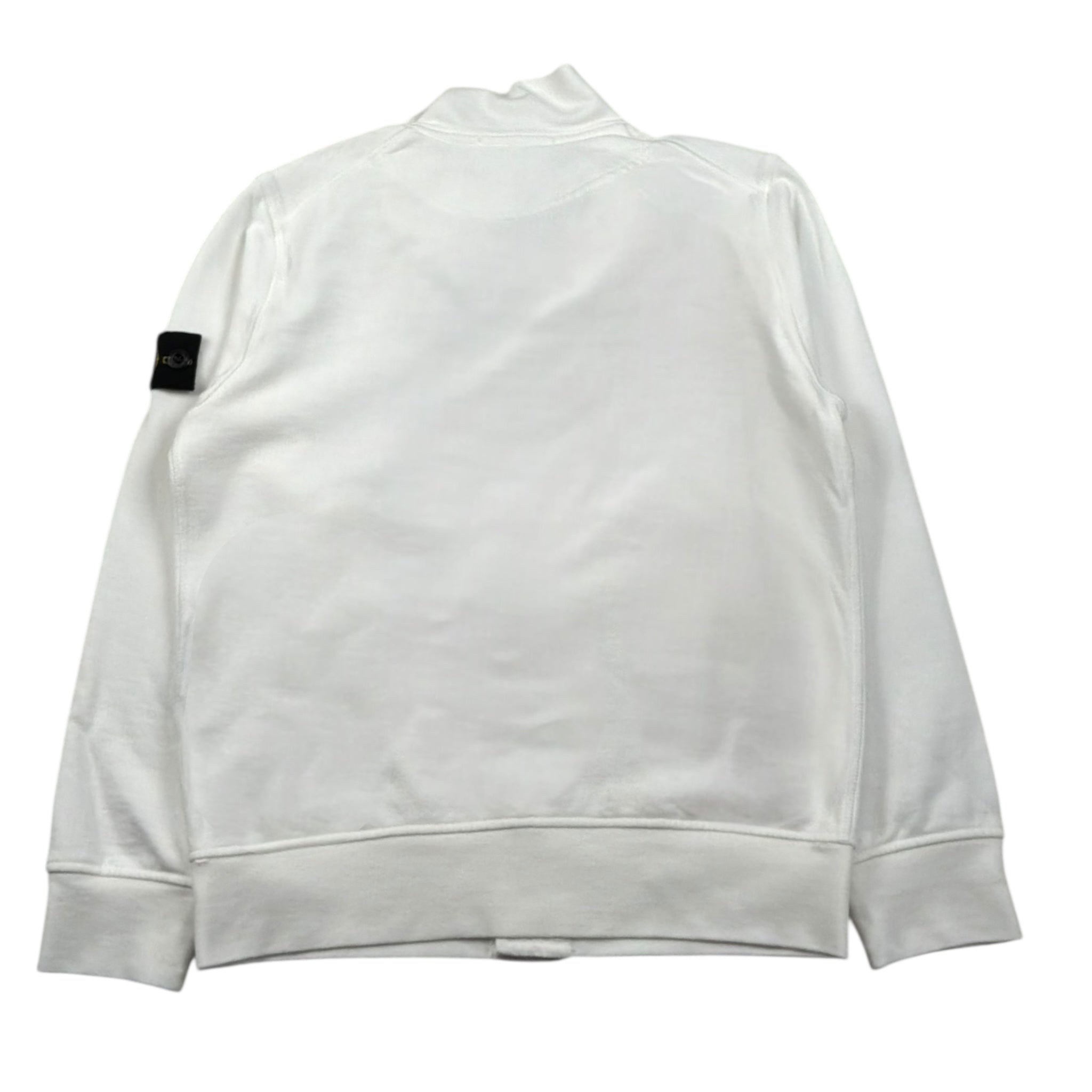 Stone Island Felpa con Bottoni Tinta Unita per Bambina K1S166100002 PANNA STONE ISLAND 