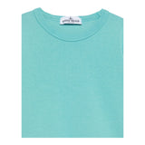 Stone Island Felpa Chiusa Girocollo Tinta Unita per Neonato K1S166100011 AZZURRO STONE ISLAND 