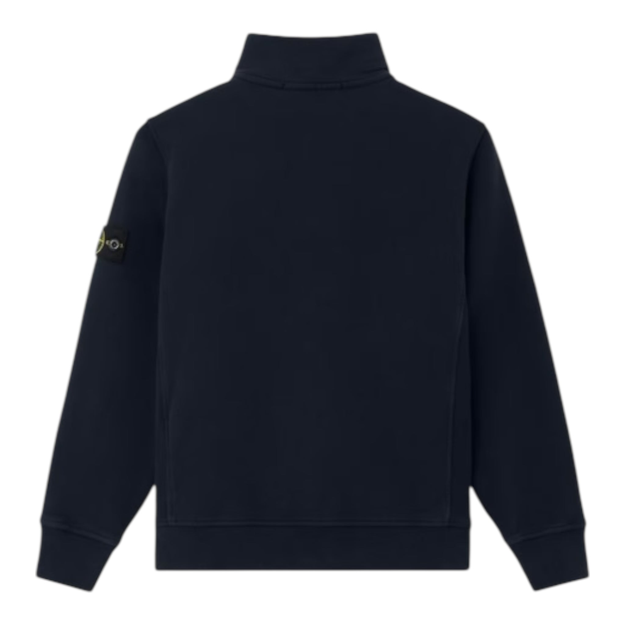 Stone Island Felpa con Zip Tinta Unita per Bambino K1S166100014 BLU STONE ISLAND 