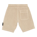 Stone Island Bermuda In Felpa Tinta Unita per Bambino K1S166200002 BEIGE STONE ISLAND 