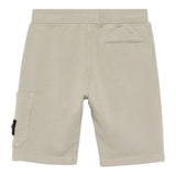 Stone Island Bermuda Tinta Unita con Logo per Bambino K1S166200006 BEIGE STONE ISLAND 