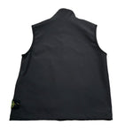 Stone Island Giubbino Smanicato Tinta Unita con Zip per Bambino K1S16G100001 NERO STONE ISLAND 