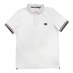 Sun68 Polo Mezza Manica Tinta Unita con Logo per Bambino A32314 BIANCO SUN68 