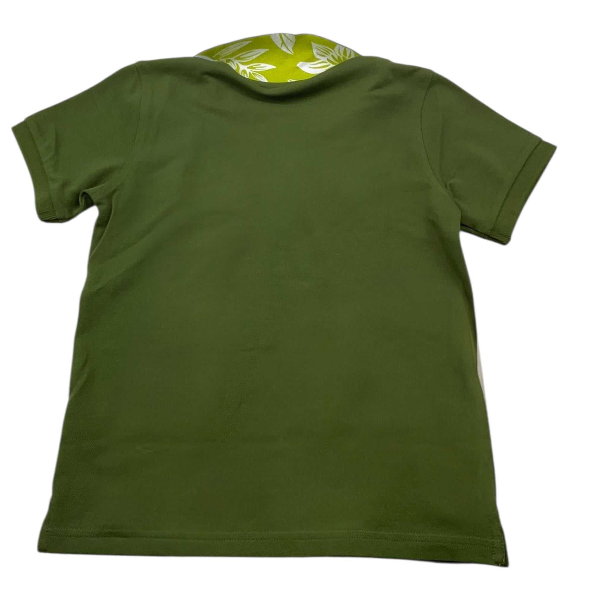 Sun68 Polo Mezza Manica Tinta Unita con Logo per Bambino A35315 VERDE SUN68 