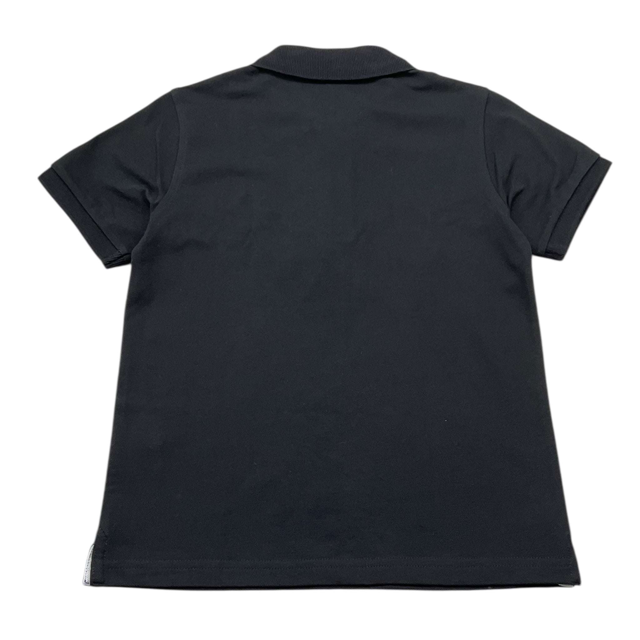 Sun68 Polo Mezza Manica Tinta Unita con Stampa per Bambino CPA35313 NERO SUN68 