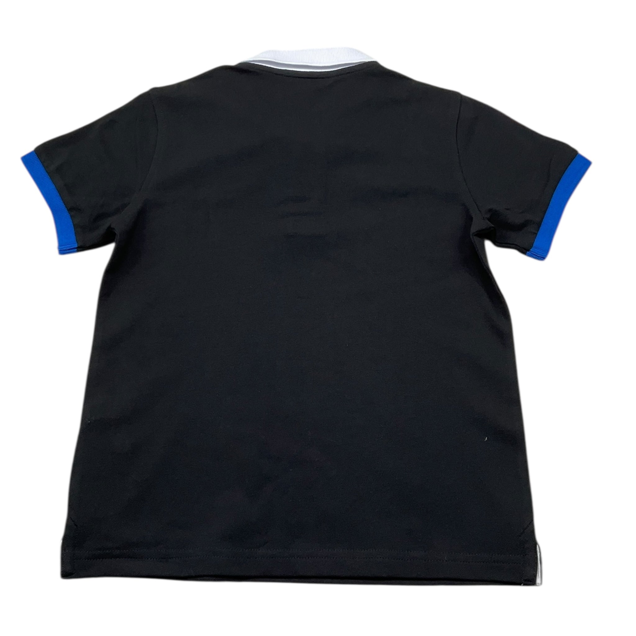 Sun68 Polo Mezza Manica Tinta Unita per Bambino CPA35316 NERO SUN68 