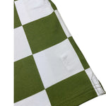 Sun68 Polo Mezza Manica Bicolore con Fantasia per Bambino CPA35329 BIANCO/VERDE SUN68 