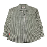 Sun68 Camicia Tinta Unita con Fantasia A Righe per Bambino CPS35303 BIANCO SUN68 