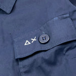 Sun68 Camicia Manica Lunga Tinta Unita per Bambino CPS35313 BLU SUN68 