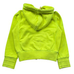 Sun68 Felpa con Zip E Cappuccio Tinta Unita per Bambino F31304 GIALLO FLUO SUN68 