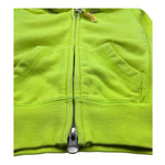 Sun68 Felpa con Zip E Cappuccio Tinta Unita per Bambino F31304 GIALLO FLUO SUN68 