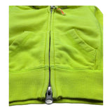 Sun68 Felpa con Zip E Cappuccio Tinta Unita per Bambino F31304 GIALLO FLUO SUN68 