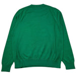 Sun68 Maglia Girocollo Tinta Unita con Logo per Bambino K33301 VERDE SUN68 