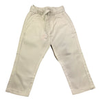 Sun68 Pantalone Tinta Unita con Elastico In Vita per Neonato P35304N BIANCO SUN68 