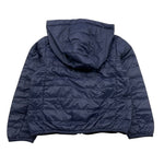 Sun68 Giubbino Tinta Unita con Cappuccio E Logo per Bambino R35301 BLU SUN68 