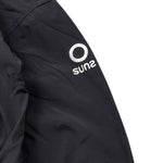 Suns  Felpa Tinta Unita con Zip E Cappuccio per Bambina MFS5109D NERO SUNS 