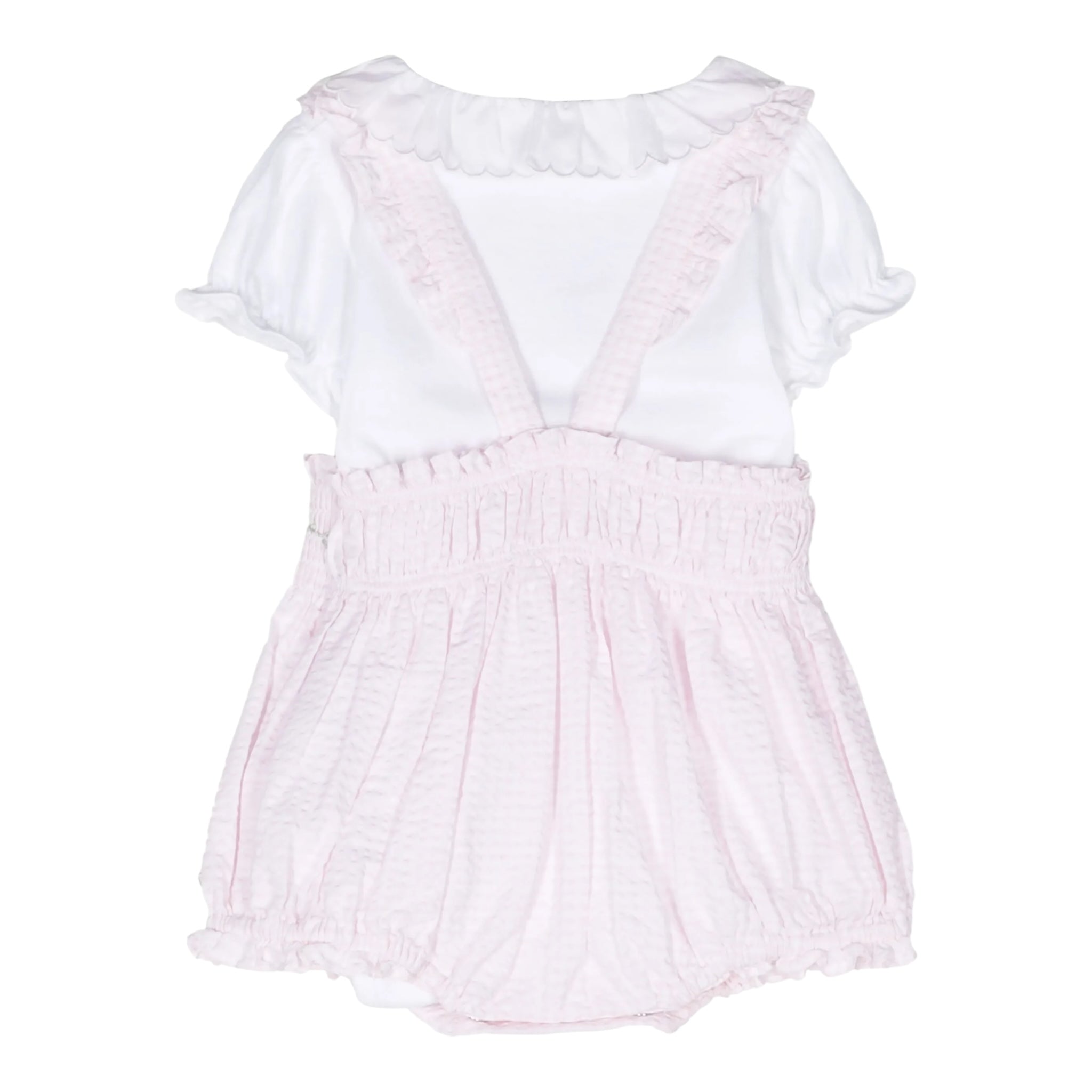 Tartine Et Chocolat Completo 2 Pezzi Salopette-T-Shirts Modello Body per Neonata TY37010 BIANCO TARTINE ET CHOCOLAT 
