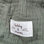 Teddy E Minou Cappello Tinta Unita Modello Pescatore per Neonato E25AC029C0070 VERDE TEDDY E MINOU 