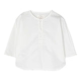 Teddy E Minou Camicia Manica Lunga Tinta Unita per Neonato E25CI007C6039 BIANCO TEDDY E MINOU 