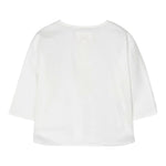 Teddy E Minou Camicia Manica Lunga Tinta Unita per Neonato E25CI007C6039 BIANCO TEDDY E MINOU 