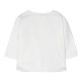 Teddy E Minou Camicia Manica Lunga Tinta Unita per Neonato E25CI007C6039 BIANCO TEDDY E MINOU 
