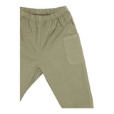 Teddy E Minou Pantalone Tinta Unita con Elastico In Vita per Neonato E25PT010C6035 VERDE TEDDY E MINOU 