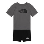 The North Face Completo 2 Pezzi T-Shirt-Bermuda Grigio per Bambino NF0A8ANURPIXX GRIGIO THE NORTH FACE 