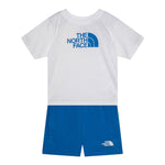 The North Face Completo 2 Pezzi T-Shirt-Bermuda  per Bambino NF0A8ANUTL4X BIANCO/COBALTO THE NORTH FACE 