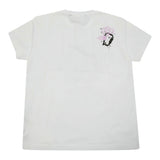 The North Face T-Shirt Girocollo Tinta Unita con Stampa per Bambina NF0A8AXFFN41XS BIANCO THE NORTH FACE 