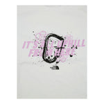 The North Face T-Shirt Girocollo Tinta Unita con Stampa per Bambina NF0A8AXFFN41XS BIANCO THE NORTH FACE 