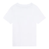 Timberland T-Shirt Girocollo Tinta Unita con Stampa per Bambino T60084 BIANCO TIMBERLAND 