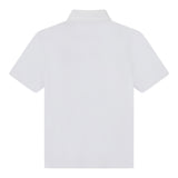 Timberland Polo Mezza Manica Tinta Unita con Logo per Neonato T60258N BIANCO TIMBERLAND 