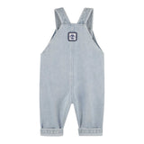 Timberland Salopette In Denim Tinta Unita per Neonato T60395 AZZURRO TIMBERLAND 