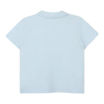 Timberland Polo Mezza Manica Tinta Unita con Logo per Bambino T60437 AZZURRO TIMBERLAND 
