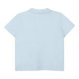Timberland Polo Mezza Manica Tinta Unita con Logo per Bambino T60437 AZZURRO TIMBERLAND 
