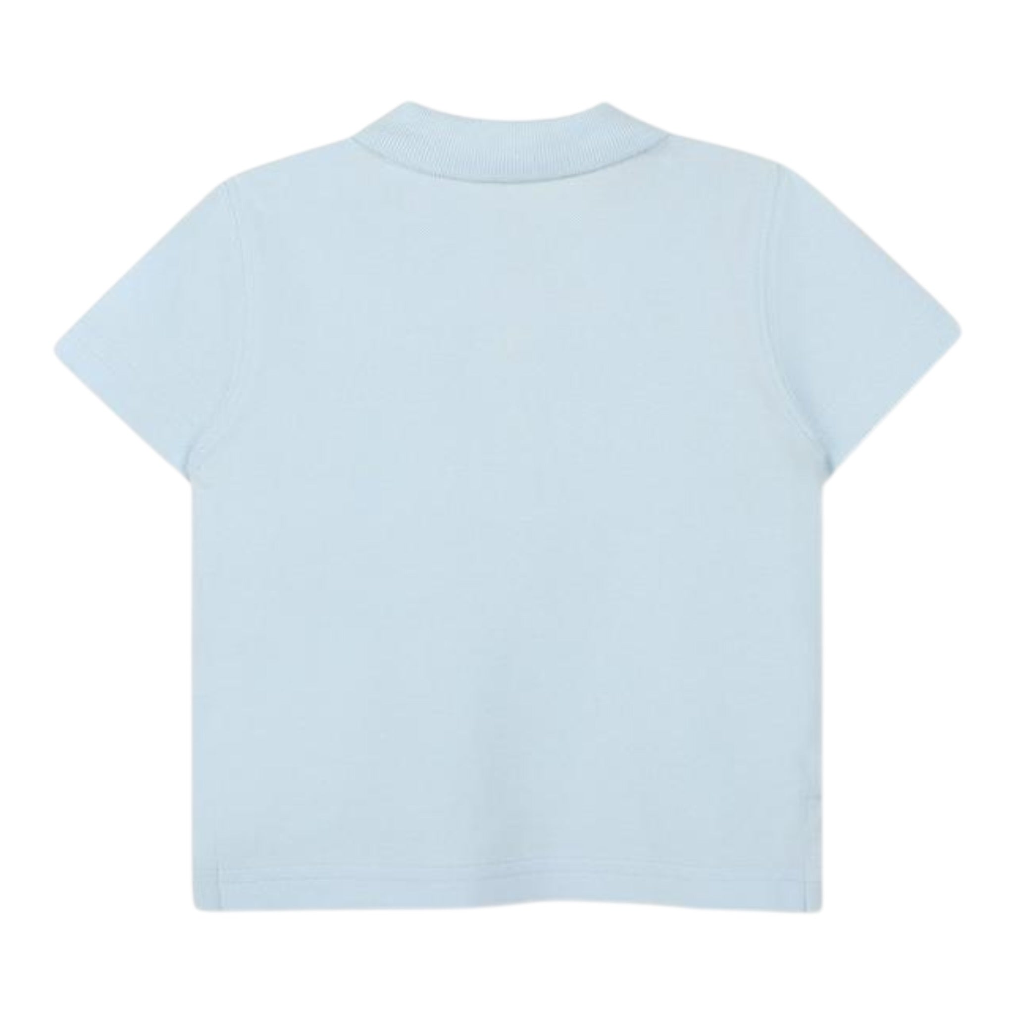 Timberland Polo Mezza Manica Tinta Unita con Logo per Bambino T60437 AZZURRO TIMBERLAND 