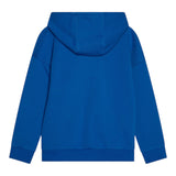 Timberland Felpa Chiusa con Cappuccio Tinta Unita con Logo per Bambino T60449 BLU TIMBERLAND 