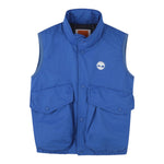 Timberland Smanicato Tinta Unita con Logo per Bambino T60480 BLU TIMBERLAND 