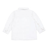 Timberland Camicia Manica Lunga Tinta Unita con Logo per Bambino T60488J BIANCO TIMBERLAND 