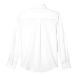 Tommy Hilfiger Camicia Manica Lunga Tinta Unita per Bambino KB0KB09550X BIANCO TOMMY HILFIGER 