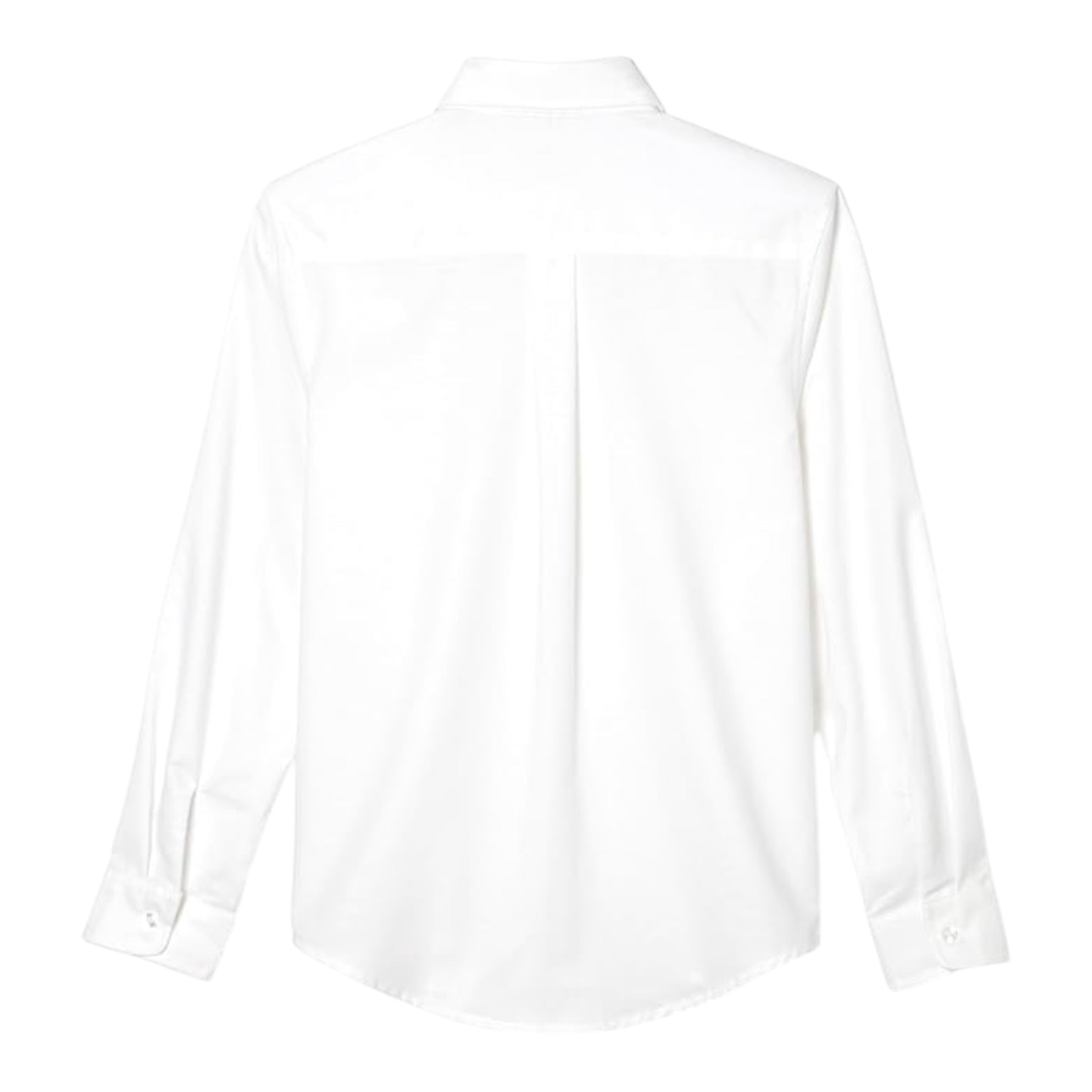 Tommy Hilfiger Camicia Manica Lunga Tinta Unita per Bambino KB0KB09550X BIANCO TOMMY HILFIGER 