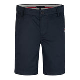 Tommy Hilfiger Bermuda Tinta Unita con Girovita Regolabile per Bambino KB0KB09641X BLU TOMMY HILFIGER 