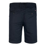Tommy Hilfiger Bermuda Tinta Unita con Girovita Regolabile per Bambino KB0KB09641X BLU TOMMY HILFIGER 