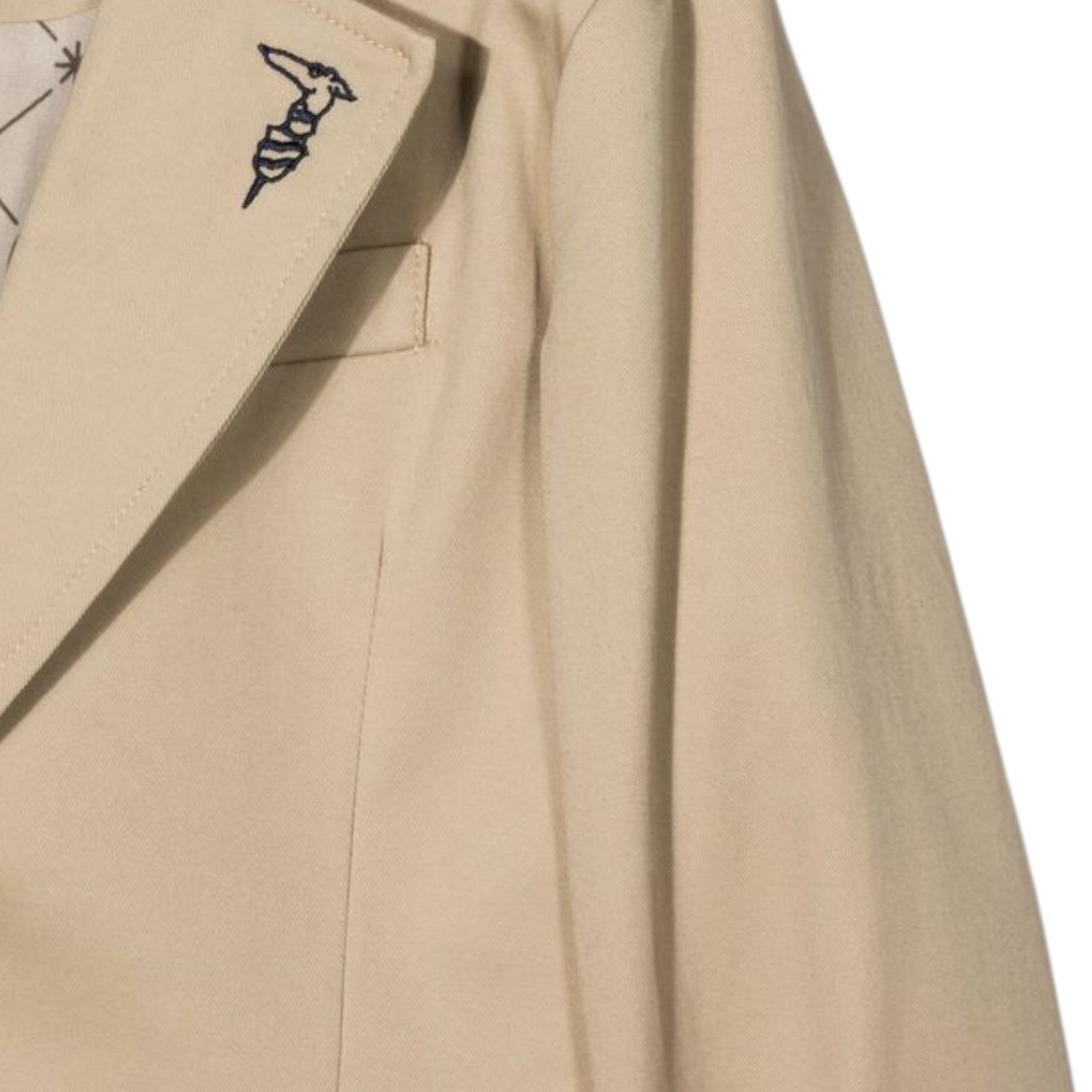 Trussardi Giacca Tinta Unita con Logo per Bambino 002299 BEIGE TRUSSARDI 
