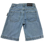 Trussardi Bermuda Tinta Unita In Denim per Bambino JBP26164BE BLU TRUSSARDI 