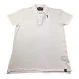 Trussardi Polo Mezza Manica Tinta Unita con Logo per Bambino TBP22040PO BIANCO TRUSSARDI 