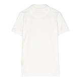 Trussardi Polo Mezza Manica Tinta Unita per Bambino TBP24009PO BIANCO TRUSSARDI 