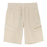 Trussardi Bermuda tinta unita con Tasconi Beige per Bambino TBP25082BEX BEIGE TRUSSARDI 
