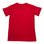Trussardi T-Shirt Girocollo Tinta Unita con Logo per Bambino TBP26002TS ROSSO TRUSSARDI 