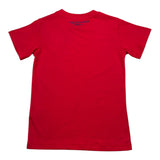 Trussardi T-Shirt Girocollo Tinta Unita con Logo per Bambino TBP26002TS ROSSO TRUSSARDI 